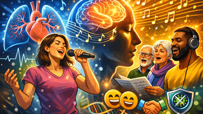 როგორ აუმჯობესებს სიმღერა თქვენს ჯანმრთელობას