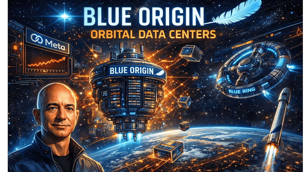 ბეზოსის Blue Origin მუშაობს ორბიტალური მონაცემთა ცენტრის ტექნოლოგიაზე — WSJ