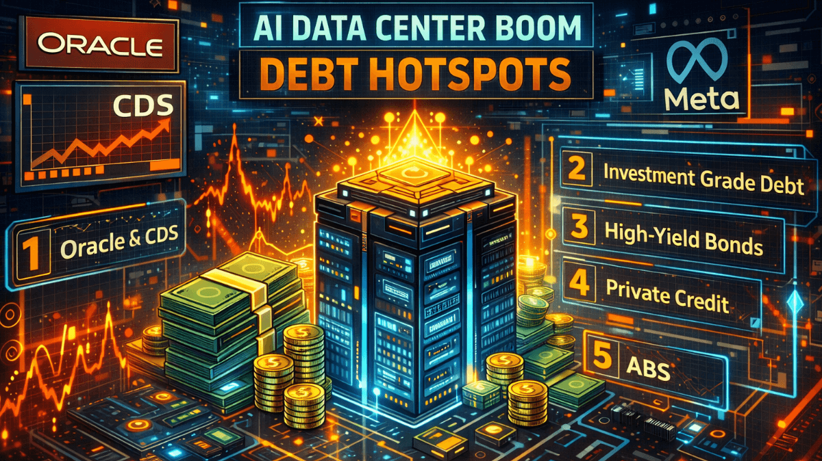 ხუთი ძირითადი სესხის „ცხელი წერტილი“ AI-ს მონაცემთა ცენტრების ბუმში